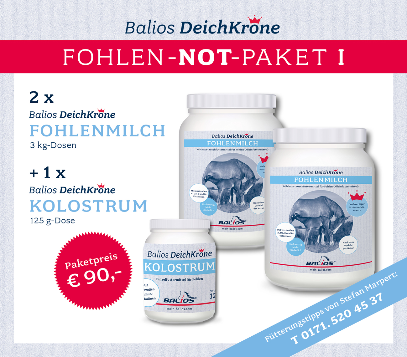 BALIOS DeichKrone Fohlen-NOT-Paket I
